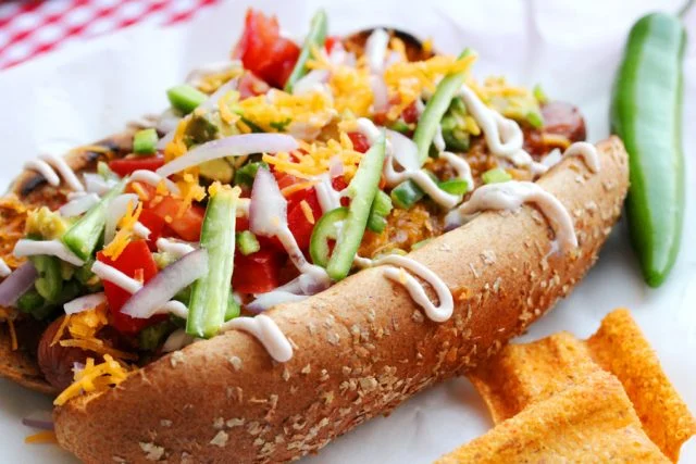 Cheesy Jalapeno Hot Dog