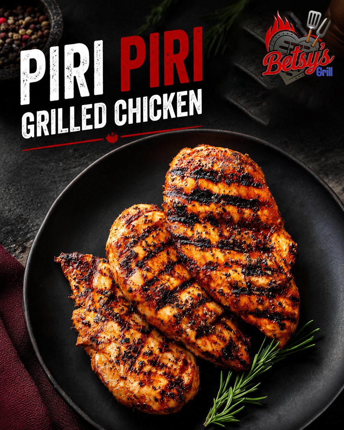 Piri Piri Grilled Chicken Near Ghansoli