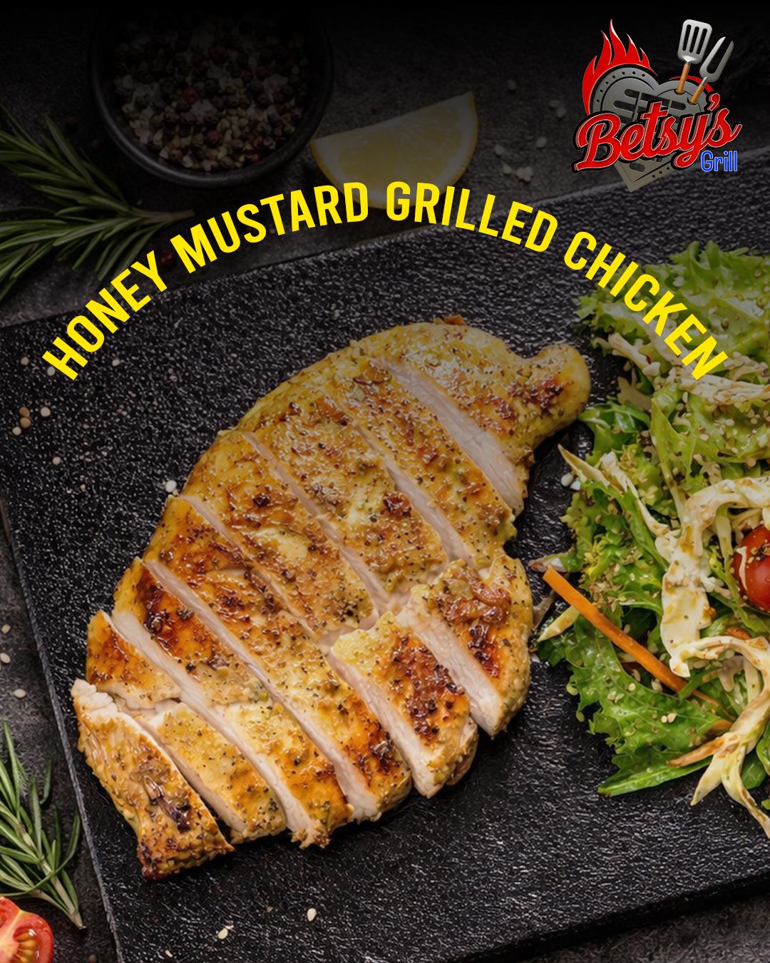 Honey Mustard Grilled Chicken Near Koparkhairane