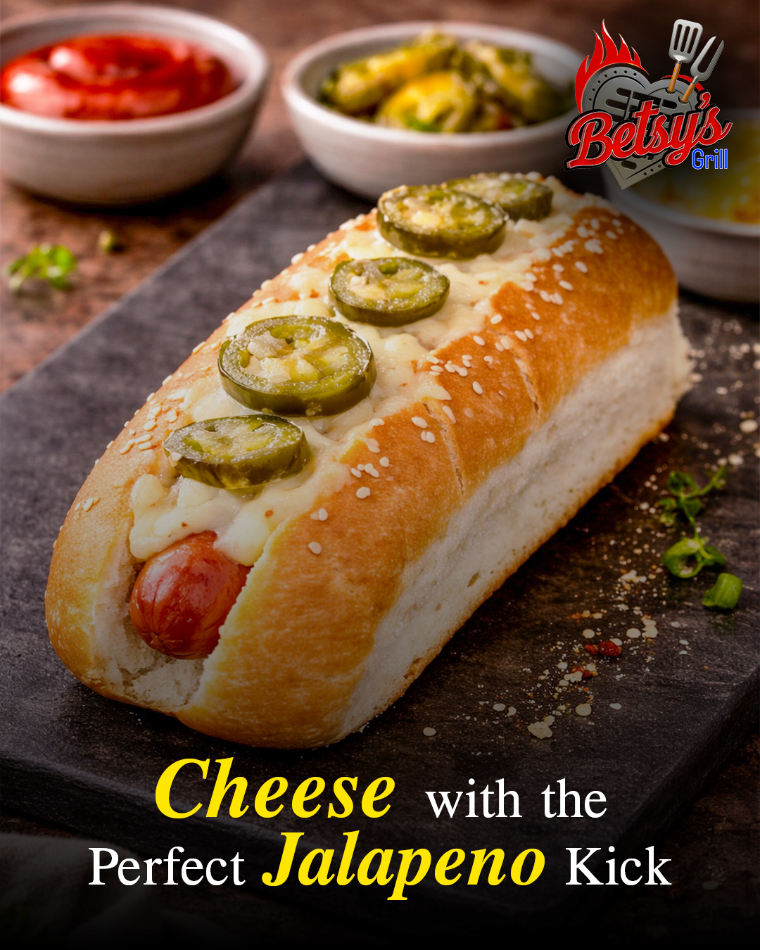 Cheesy Jalapeno Hot Dog in Koparkhairane
